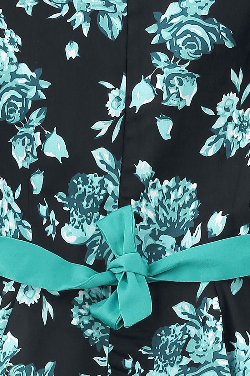 Robe Trapèze Rosaceae Noire | H&R London Robe