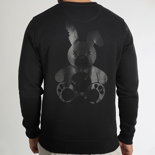 Sweat Crewneck Carbone Lapin Noir