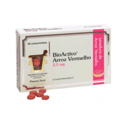 Bioactivo Arroz Vermelho 90 Comprimidos