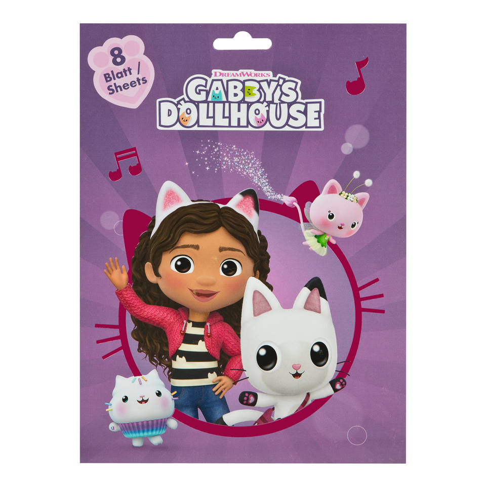 Gabby's Poppenhuis stickerboek