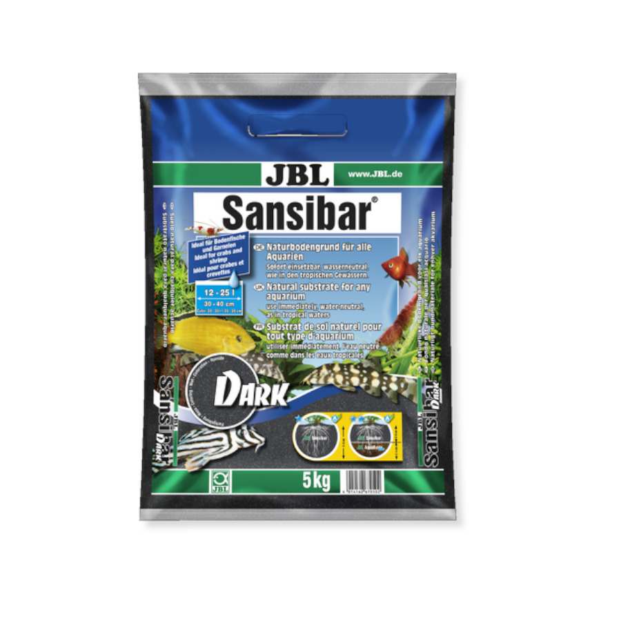 Substrato JBL Sansibar Preto para Plantas de Aquário