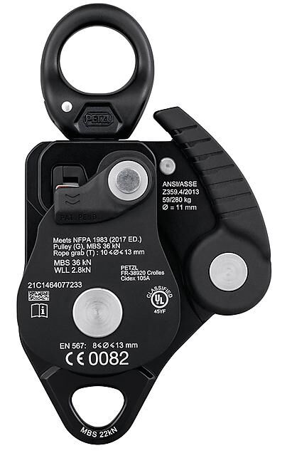 PETZL - POULIE BLOQUEUR TWIN RELEASE