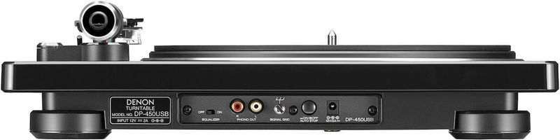 Denon - DP-450USB - Platenspeler - Zwart - Hifi