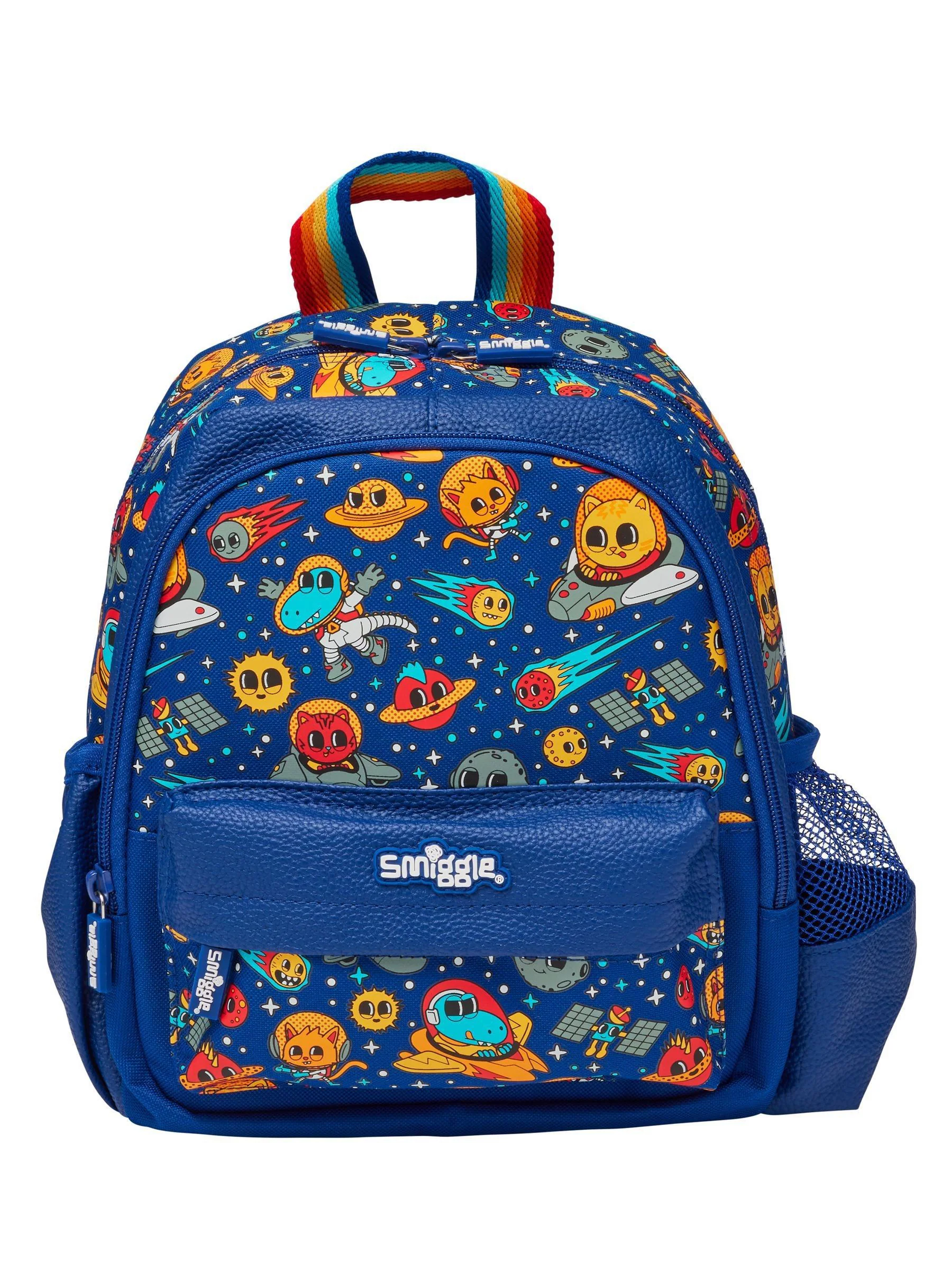 Donkerblauw - Smiggle Teeny Tiny Ready Set Go Rugzak