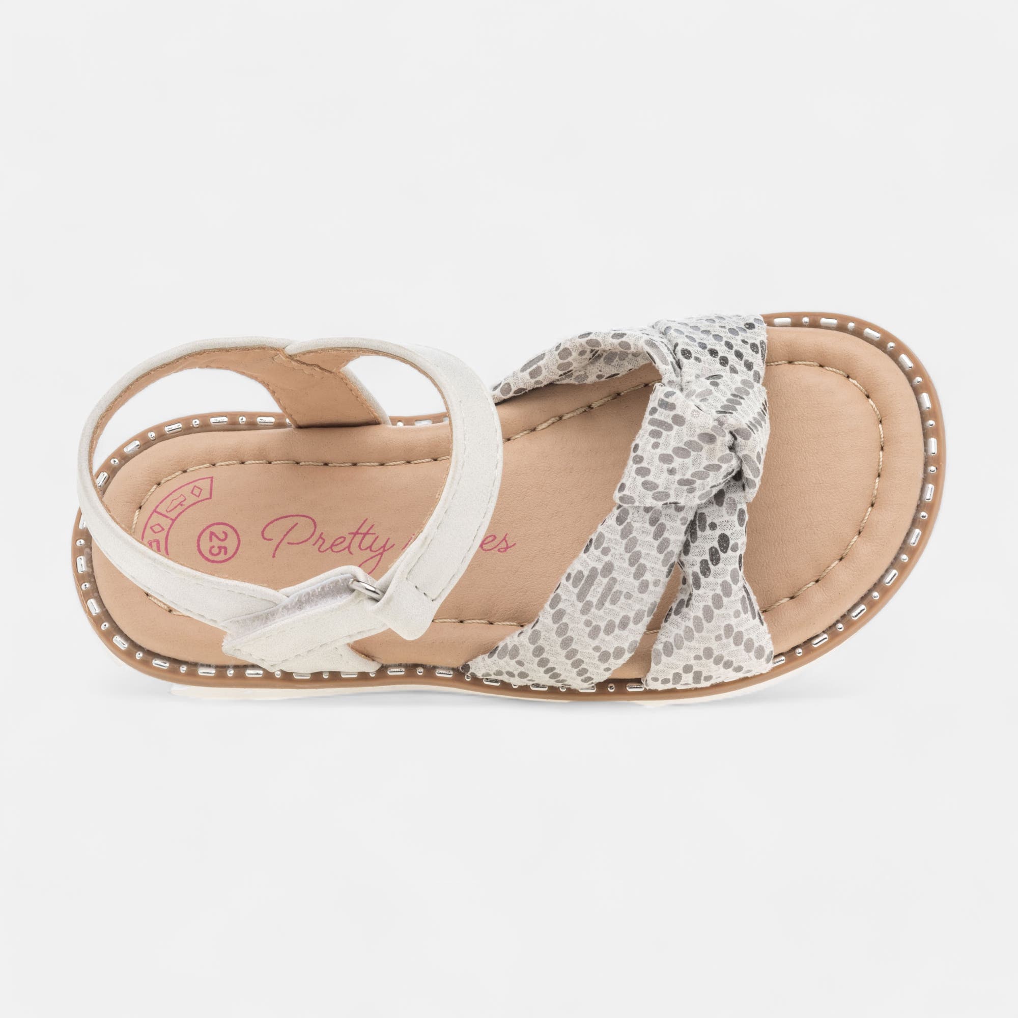 Nu-pieds Fille blanc
