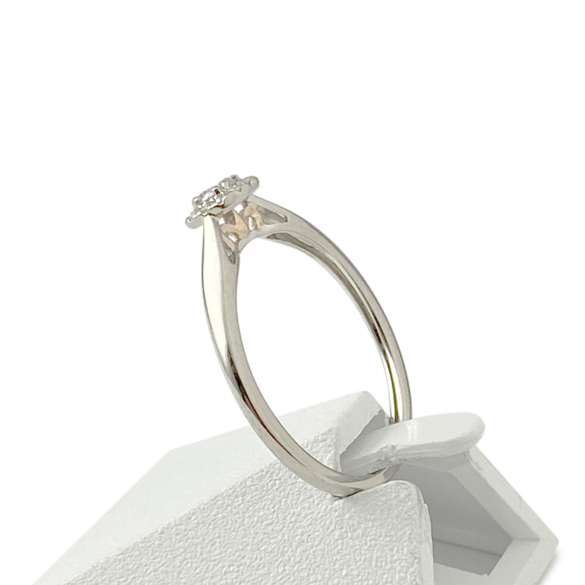 Bague d'occasion 2 ors 750 diamants