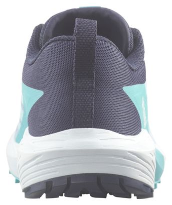 Chaussures de Trail Running Femme Salomon Sense Ride 5 Bleu
