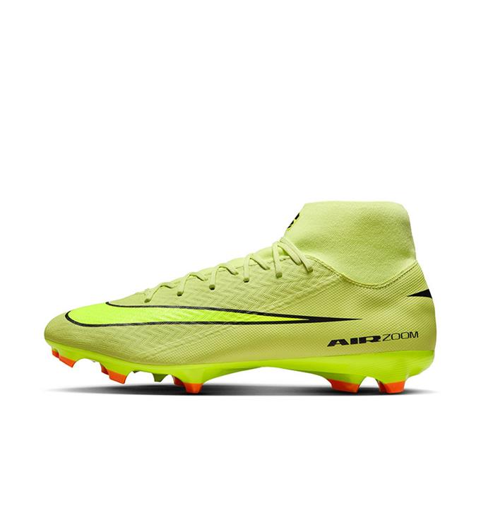 Nike ZM SUPERFLY 10 ACAD FG/MG FQ1456-003 LIMELIGHT-VOLT-HYPER-CRIMSON