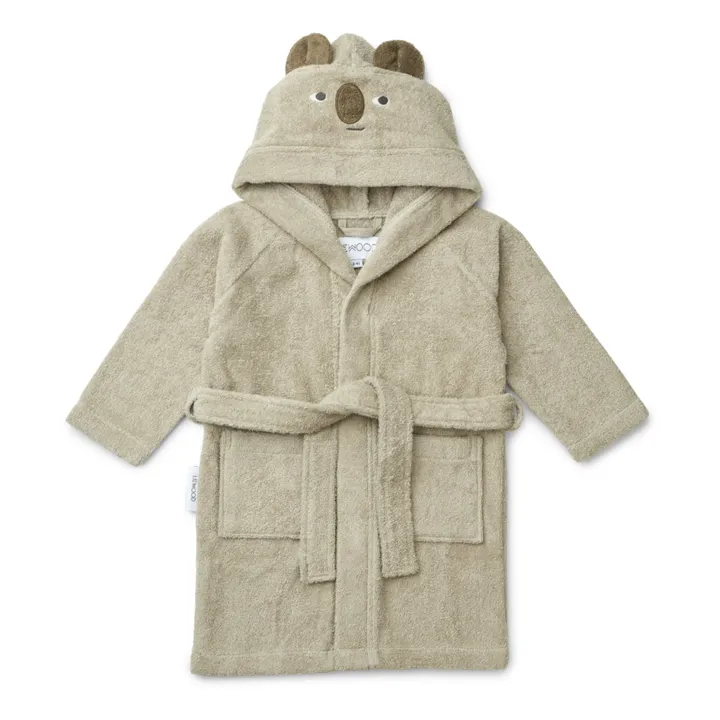 Liewood Peignoir Lily en éponge de coton bio | Brun