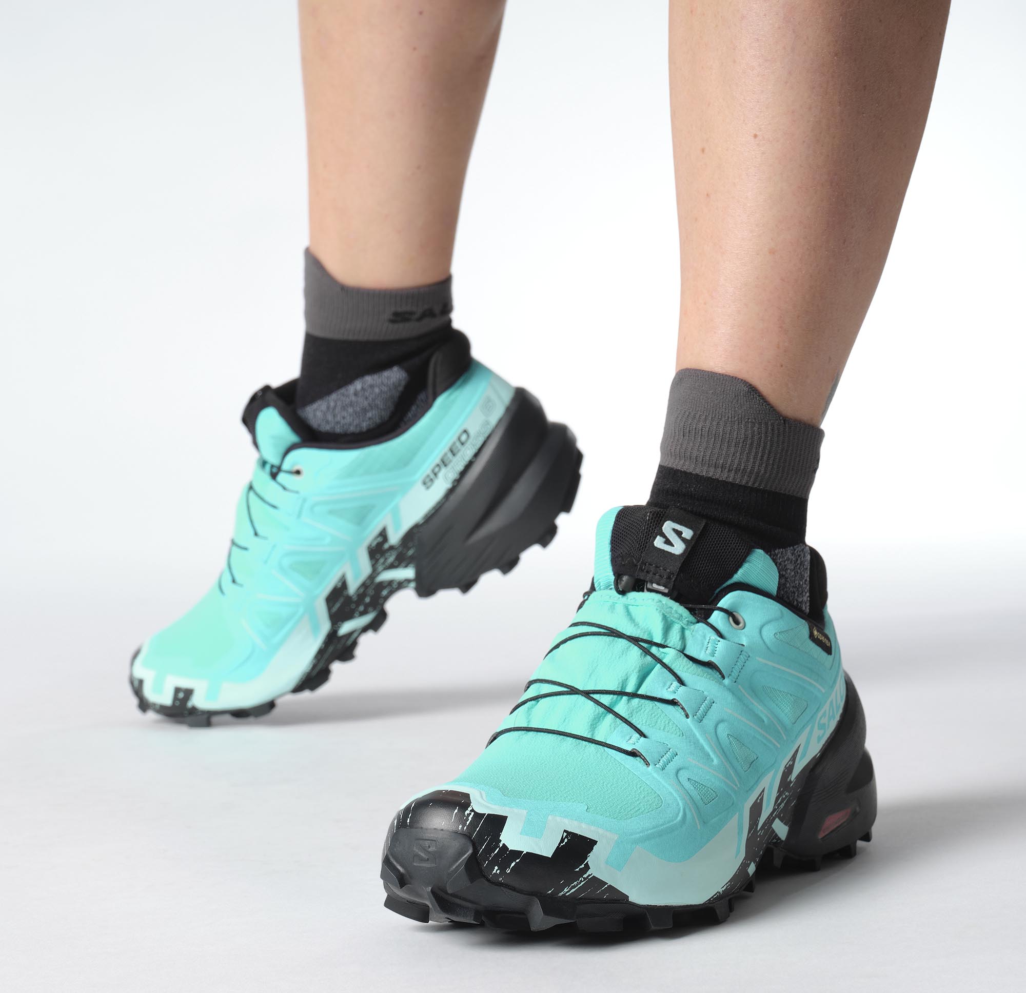 Speedcross 6 GTX Dame Blue Curacao/Black/Iced Aqua