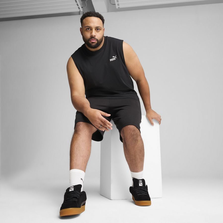 PUMA Essentials No. 1 Logo Sleeveless T-Shirt - Noir