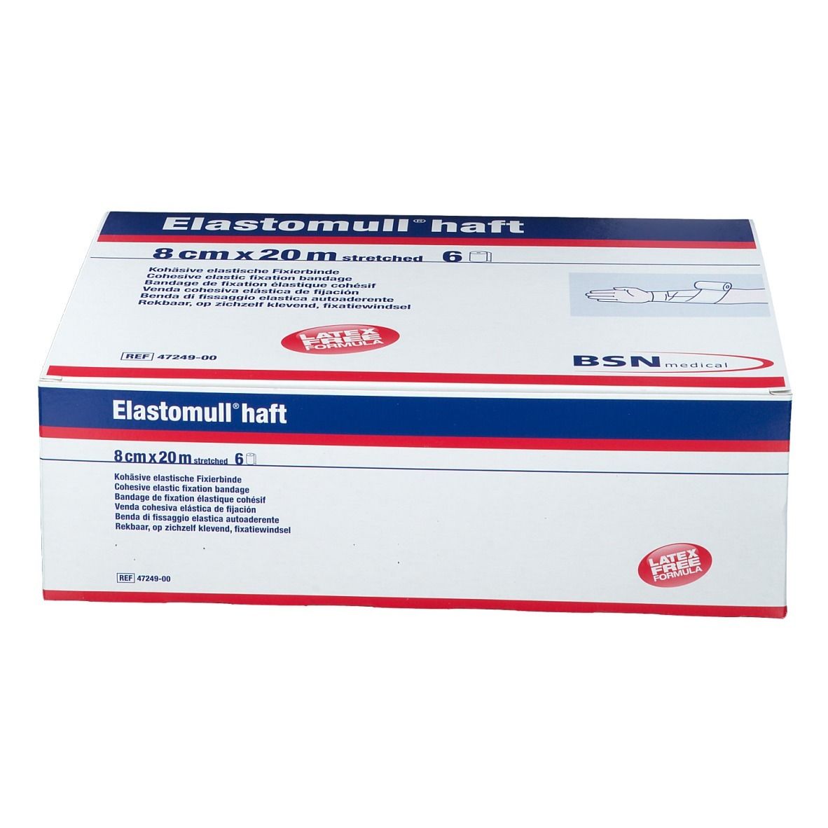 Elastomull® haft 8 cm x 20 m