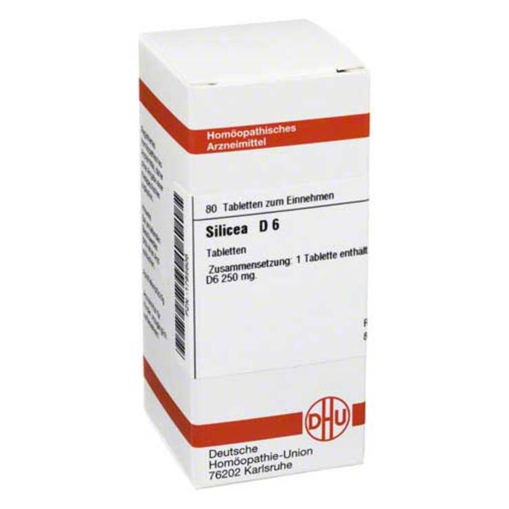 DHU Silicea D 6 Tabletten, 80 St