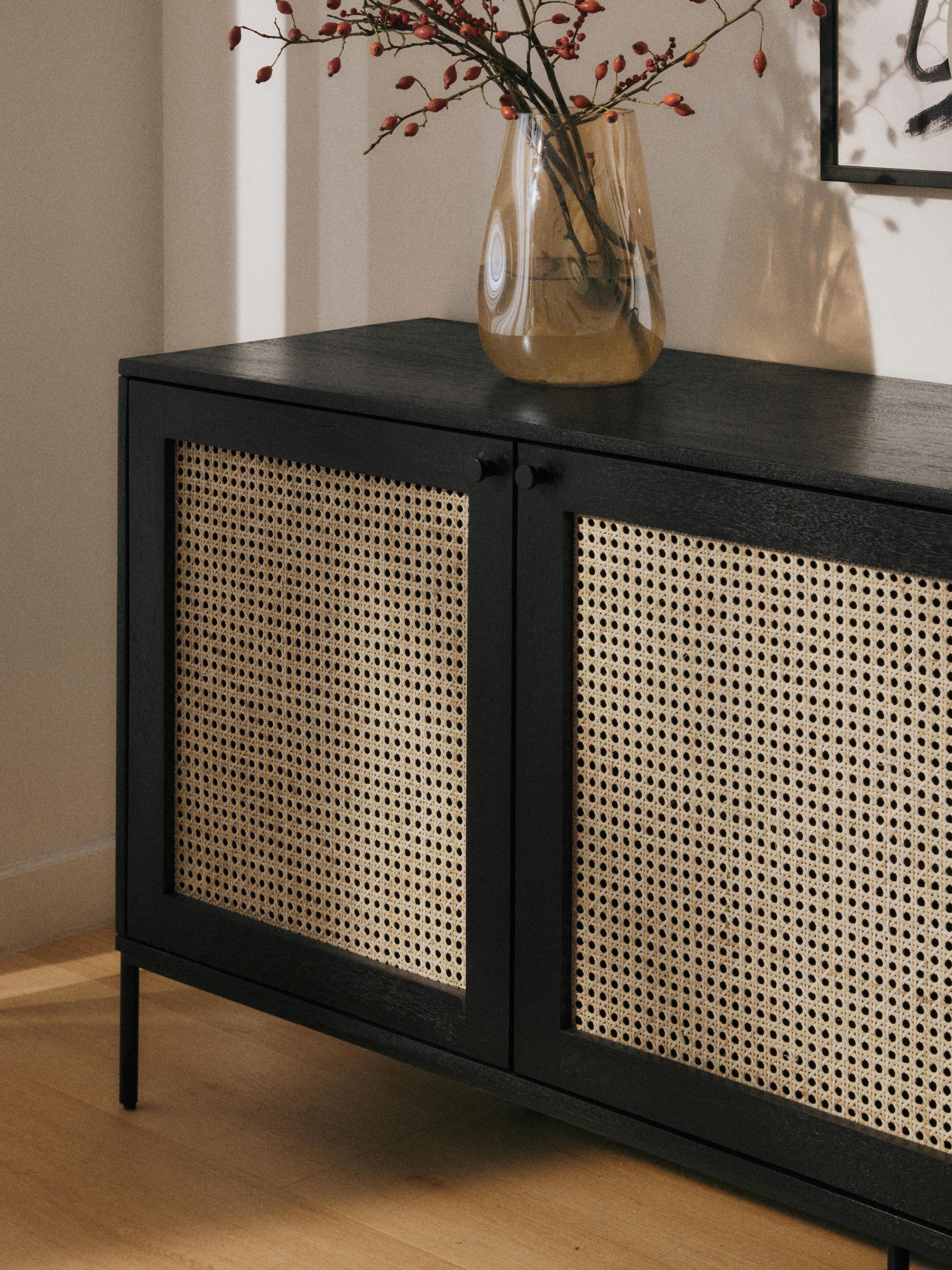 Dressoir Vienna met Weens vlechtwerk