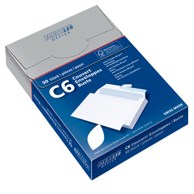 Mettler Couvert, C6, 50 Stück