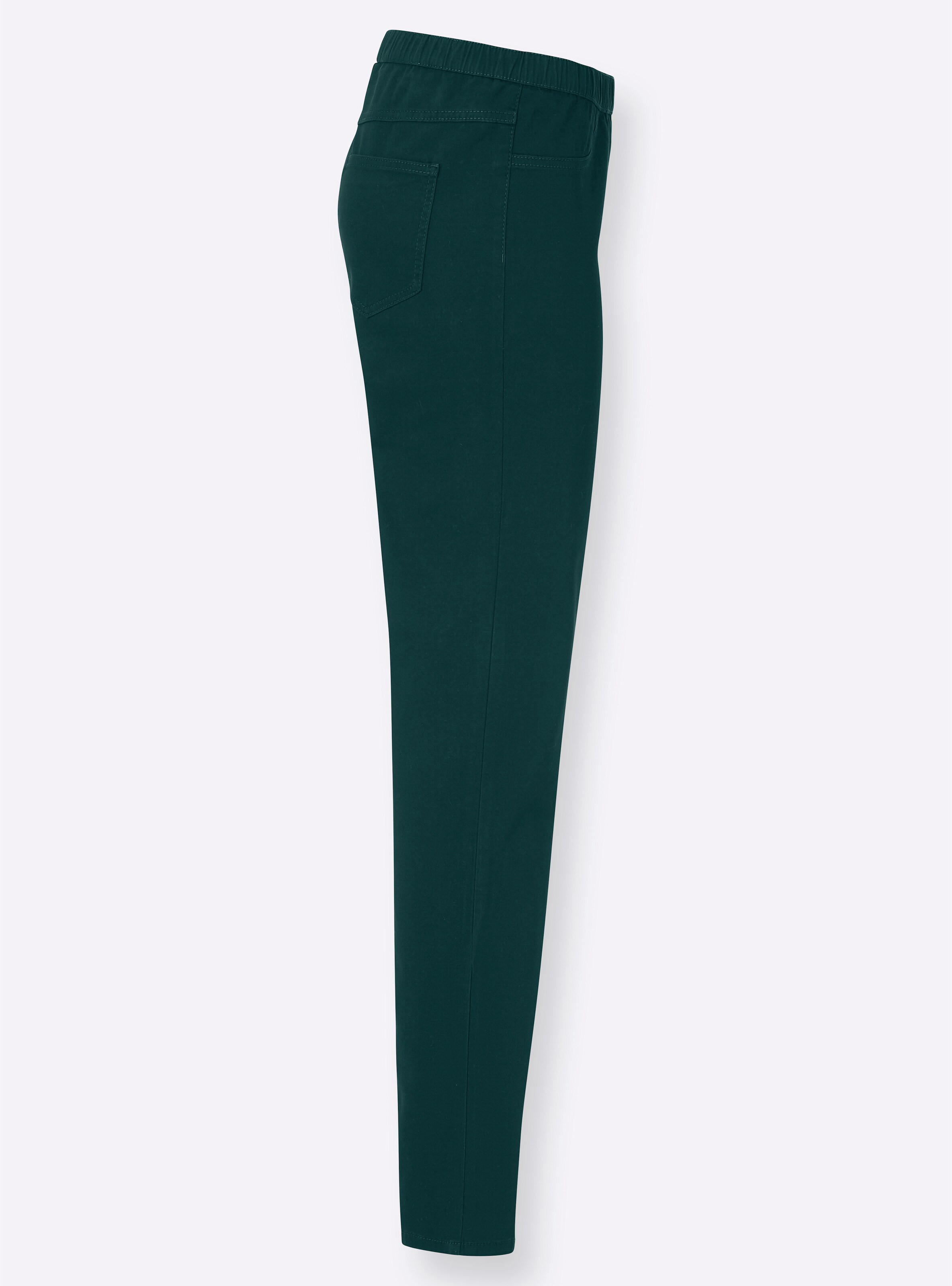 Jeggings in tannengrün