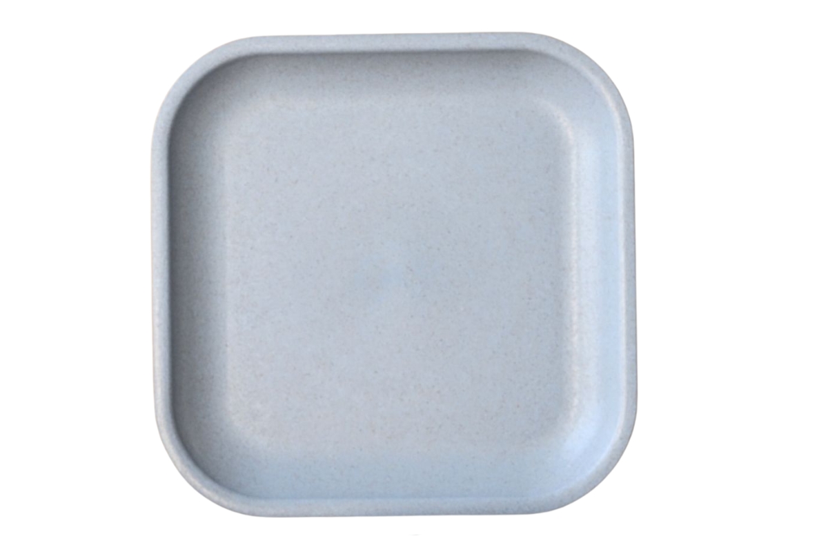 Croppie 20 cm vierkant bord  - Azure