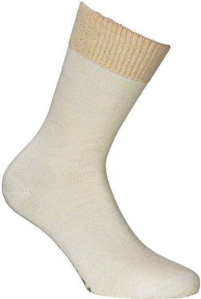 Alpacasocks&Co Womens Alpaca Sparkle Crew 2-Pack Multifunctionele sokken (Dames |beige)