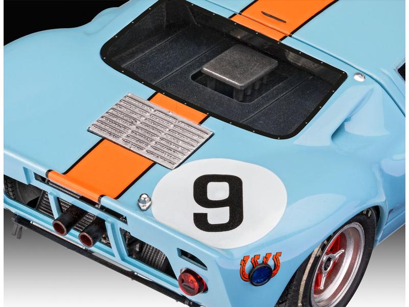 Revell Bausatz Ford GT40 Le Mans 1968 1:24 Detailgetreuer Ford GT40 Modellbausatz