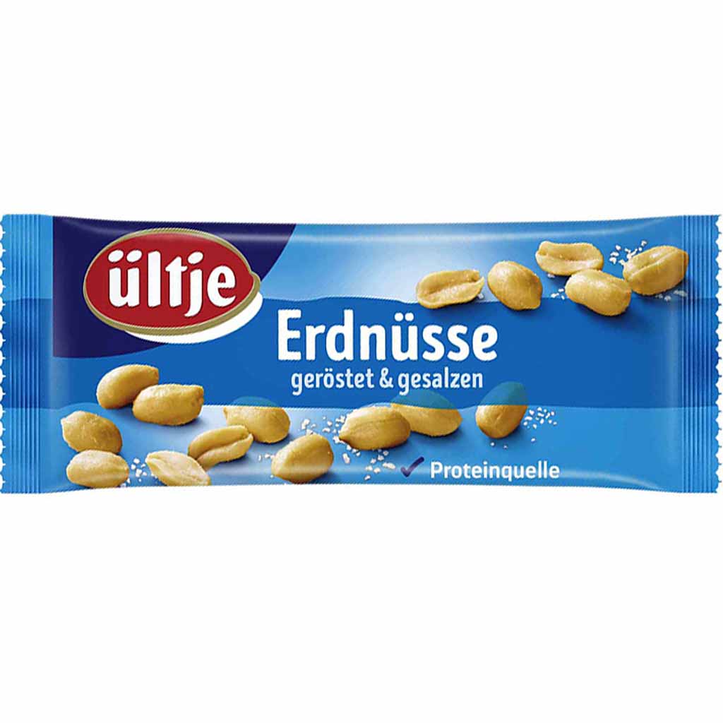 ültje Erdnüsse geröstet & gesalzen 20x50g=1kg MHD:30.10.25