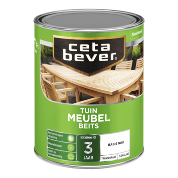 CetaBever Tuinmeubelbeits zijdeglans transparant 1 liter