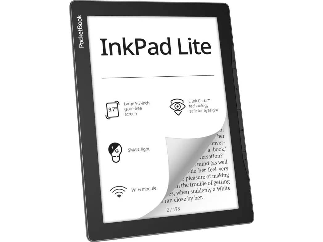 PocketBook InkPad Lite - eBook læser - 8 GB - 9