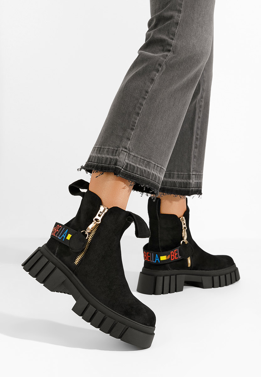 Bottines femme noires Anylora V3