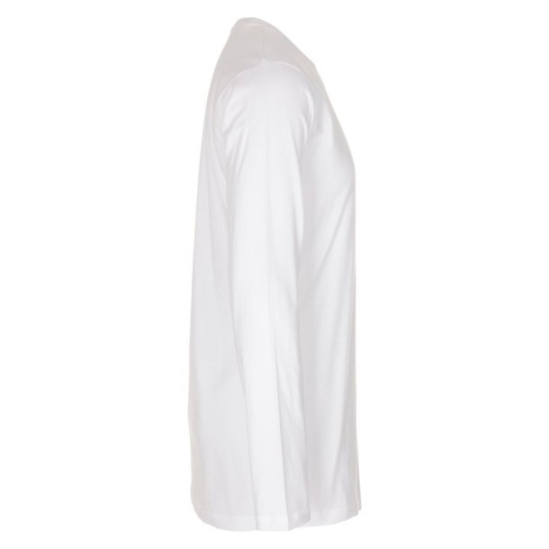 ST404 Mens Tee LS hvid