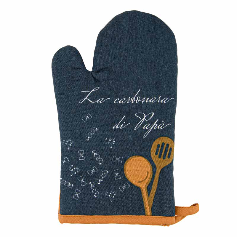 Gant de cuisine 'Di papa' gris