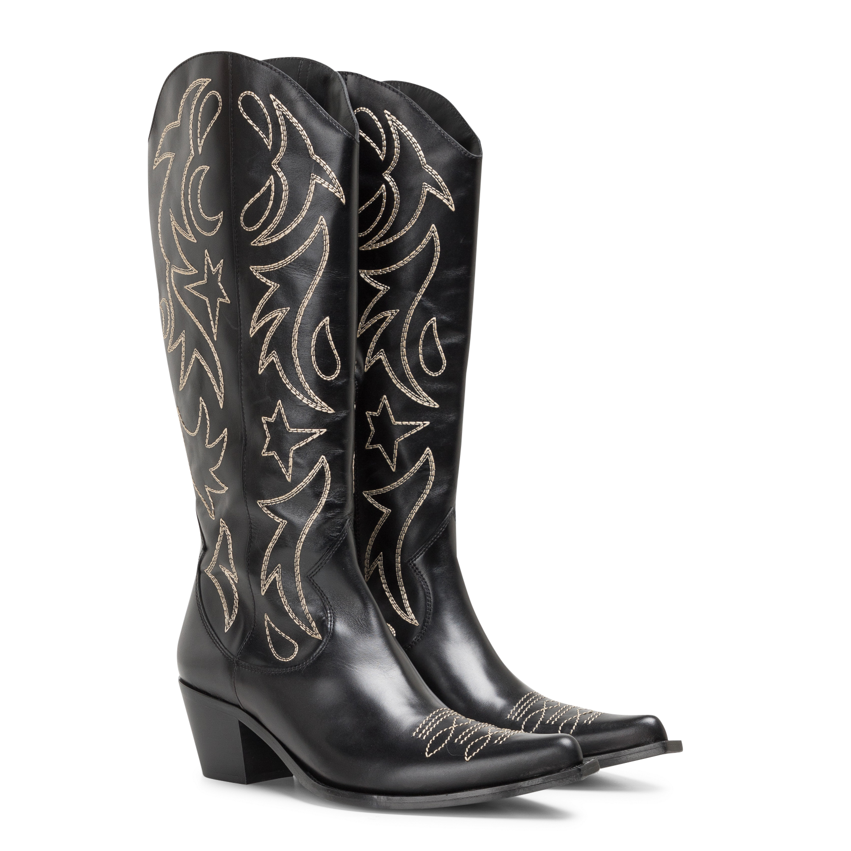 RUBY 50 - Bottes en cuir| Noir