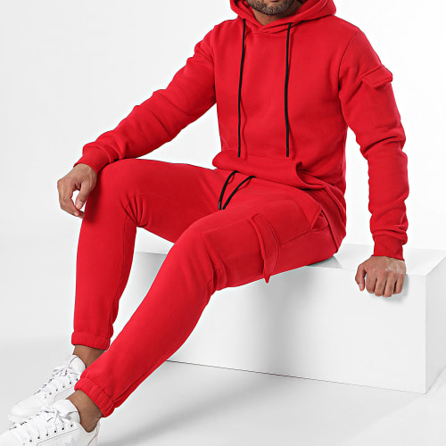 Ensemble De Survetement Rouge