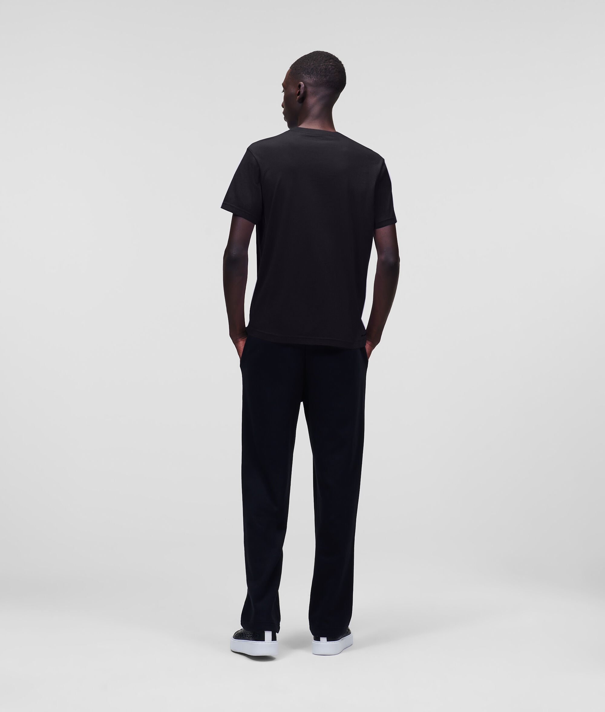 T-SHIRT KARL IKONIK AVEC EMPIÈCEMENT