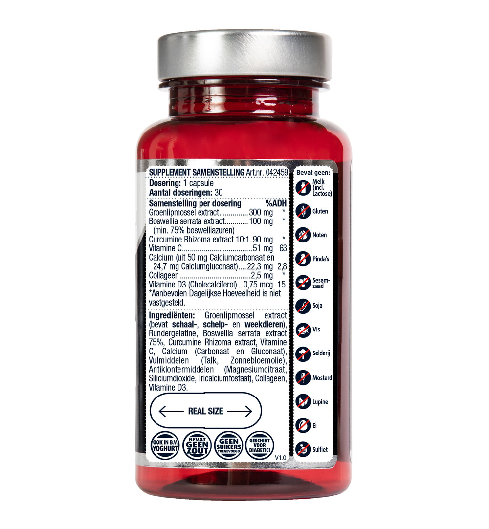 Lucovitaal Groenlipmossel (30 capules)