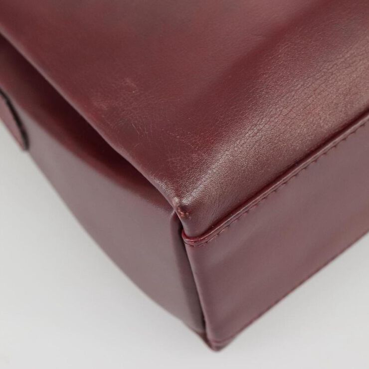 Celine Vintage Celine Crossbody Bag Burgundy