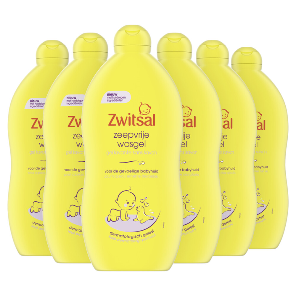 6x Zwitsal Wasgel 700 ml