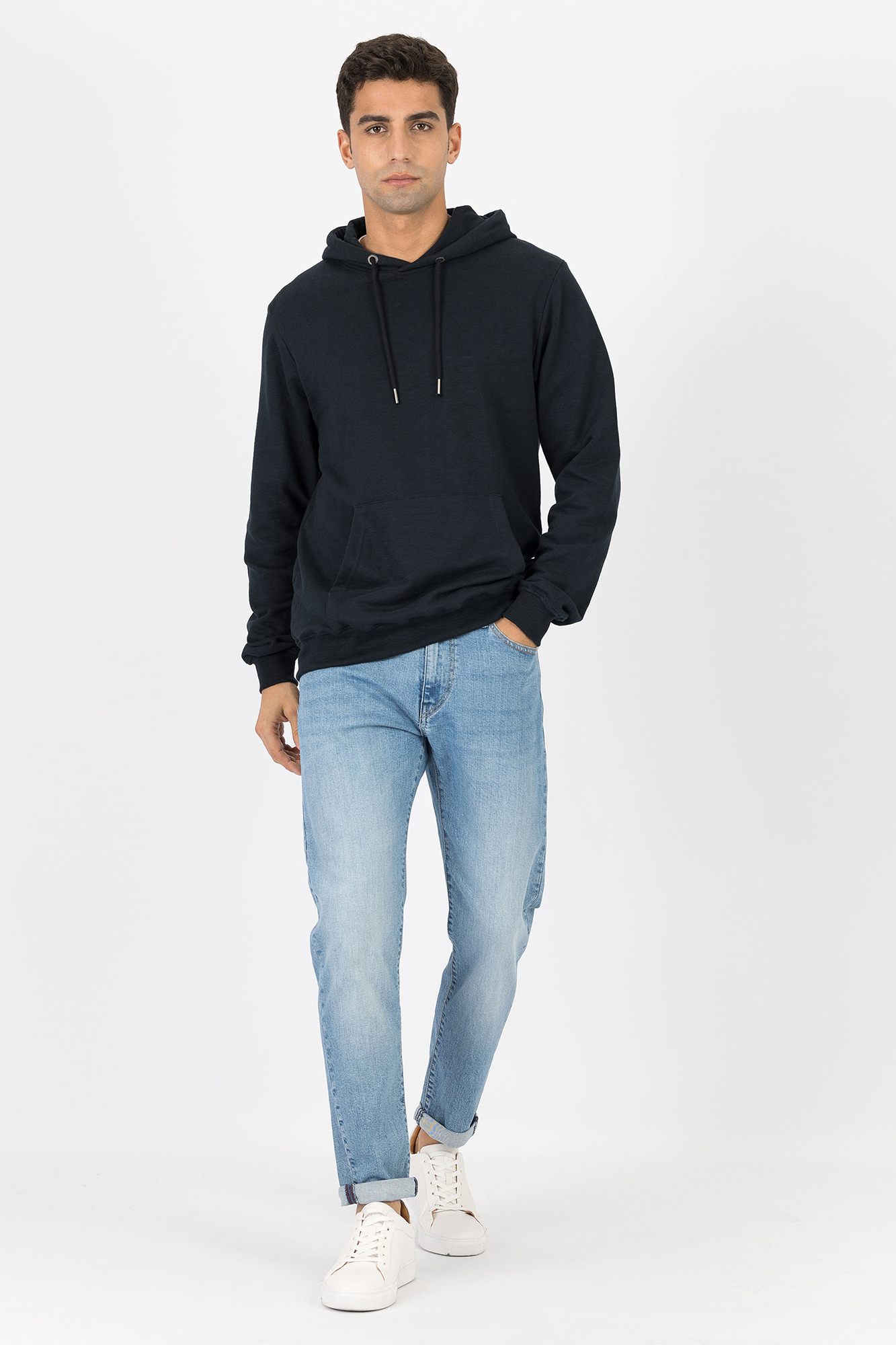 Calça jeans Dylan de corte slim tapered