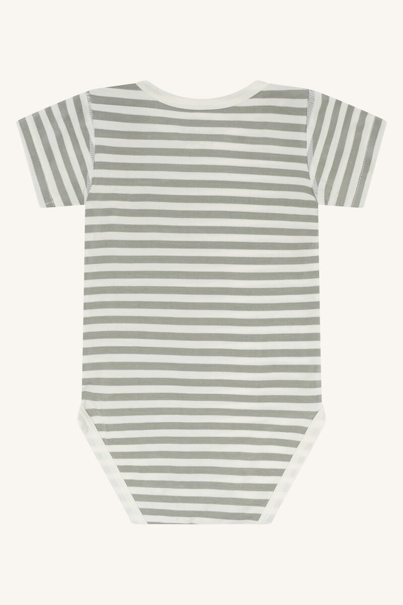 Buller Body SS Stripes forest fog - Hust & Claire - Rumpetroll