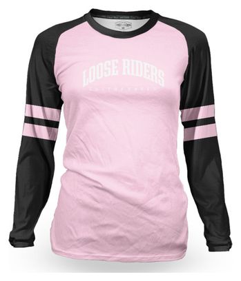 Maillot Manches Longues Femme Loose Riders Heritage Rose
