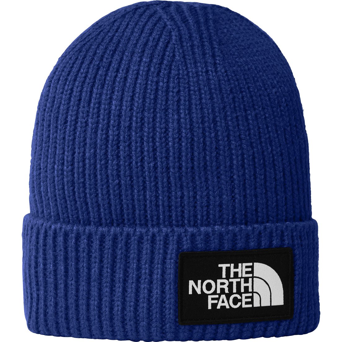 The North Face® Box Logo Cuff Beanie Kinder blau