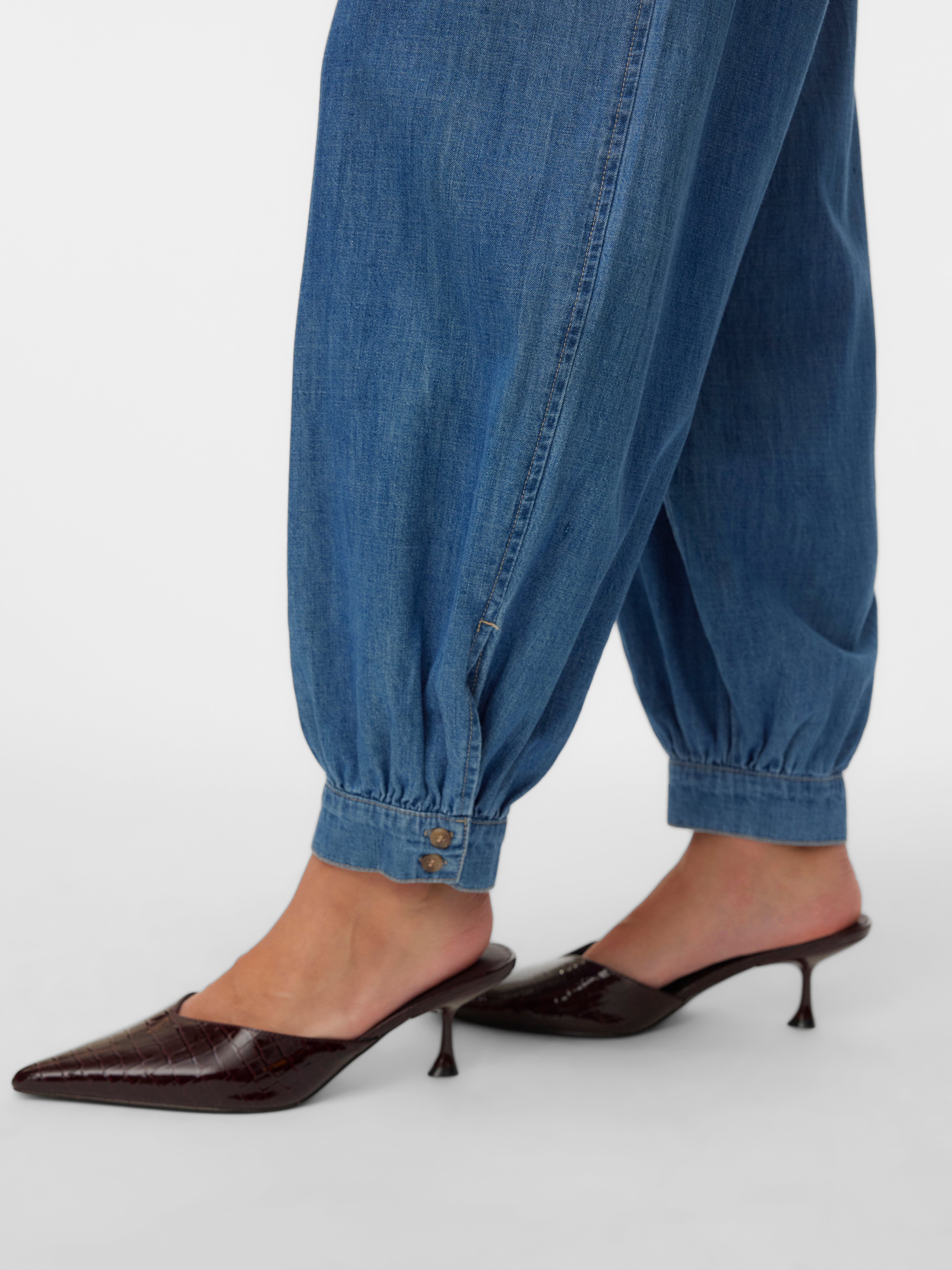 VMZELENA Mid rise Broek