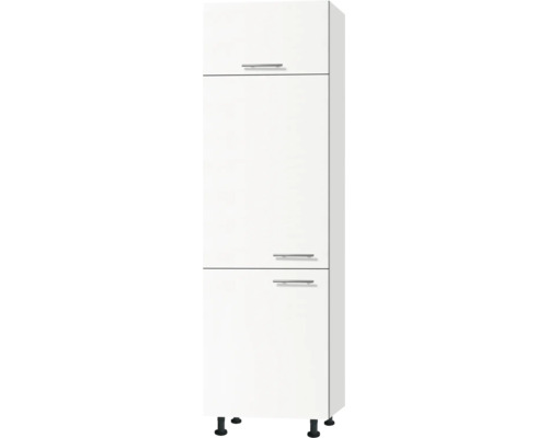 Optifit koelkast ombouwkast voor 88cm inbouwkoelkast Bengt932 BxDxH 60x58,4x211,8 cm wit mat gedemonteerd scharnier omkeerbaar (links of rechts te monteren)