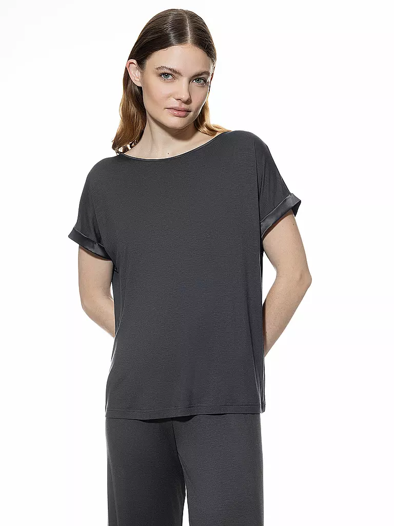 MEY T-Shirt PURE CHIC thunder grey grau
