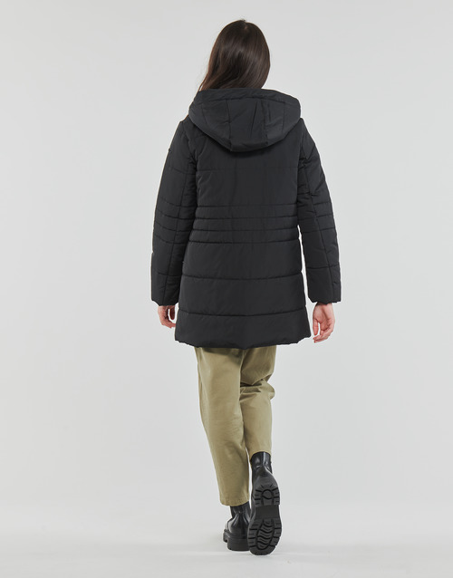 Geox - W MYRIA LONG COAT - Noir
