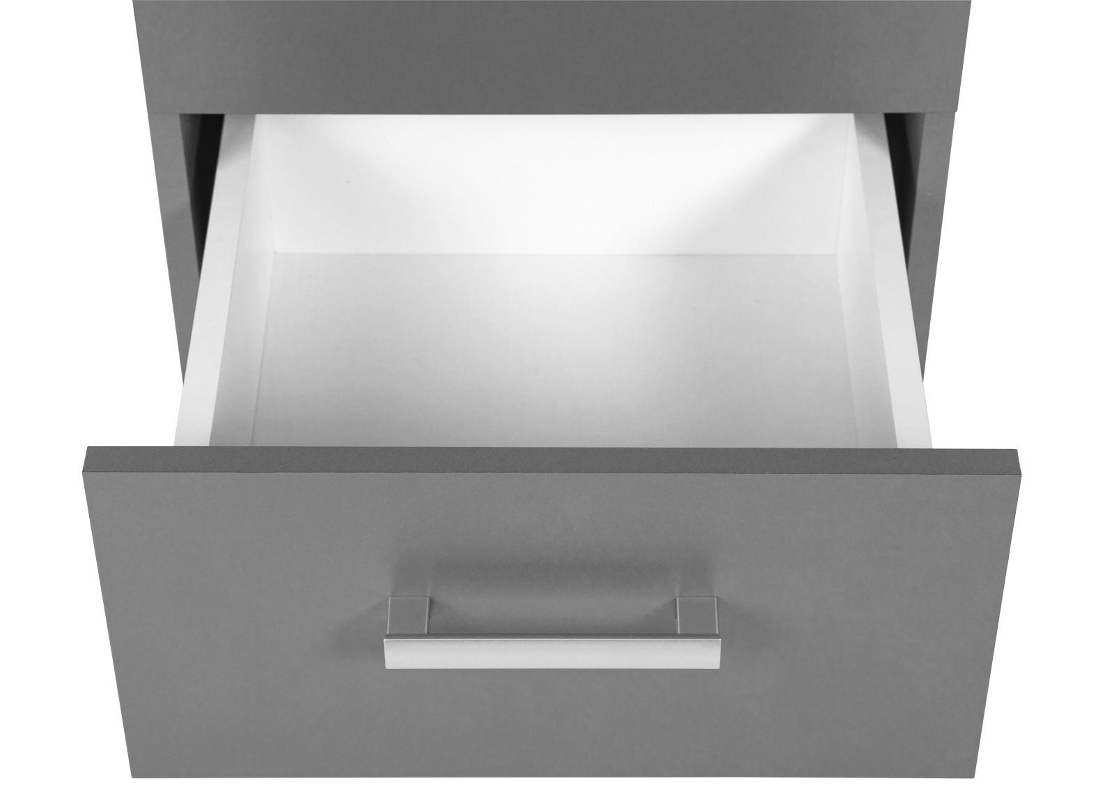 Kommode ELENZIO - graphitgrau - 3 Schubkästen - 41,2 cm