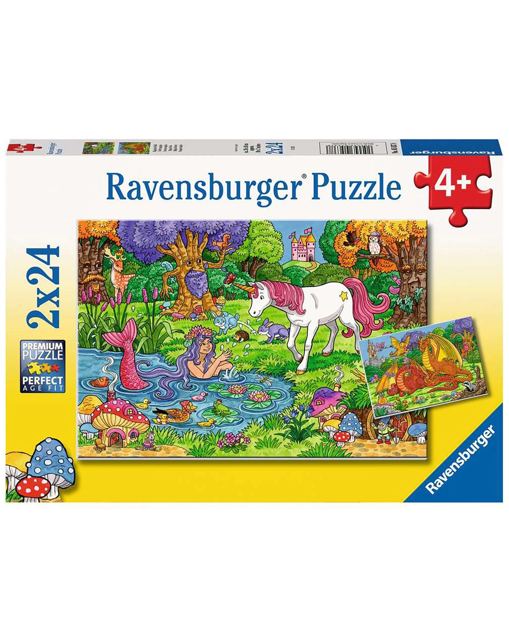 Puzzle MAGISCHER WALD 2x24-teilig