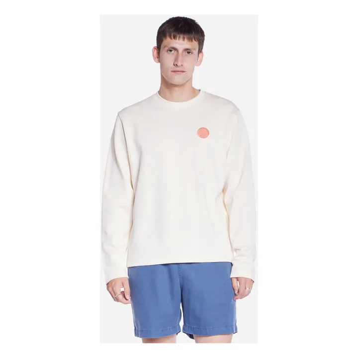 Olow Sweat Lip Coton Bio | Ecru