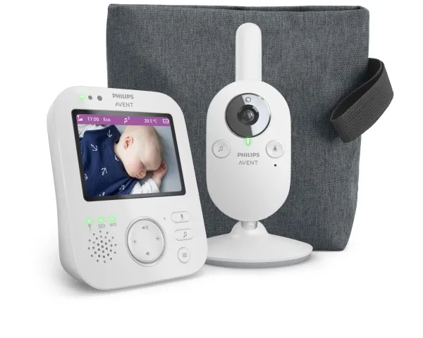 Philips AVENT Video Baby Monitor SCD892/26 Premium, IR, 300 m, 50 m, 300 m, FHSS, 2.4 GHz