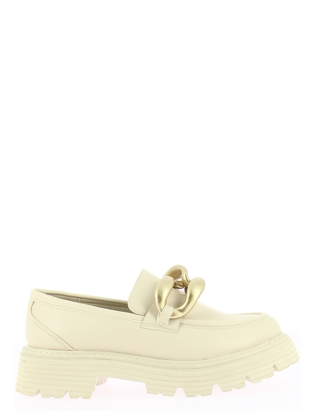 kharisma mocassins compensées femme pivoine blanc