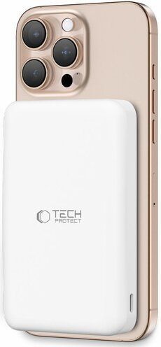 Tech-Protect - PB24 LifeMag - Powerbank - Zwart - 10.000 mAh