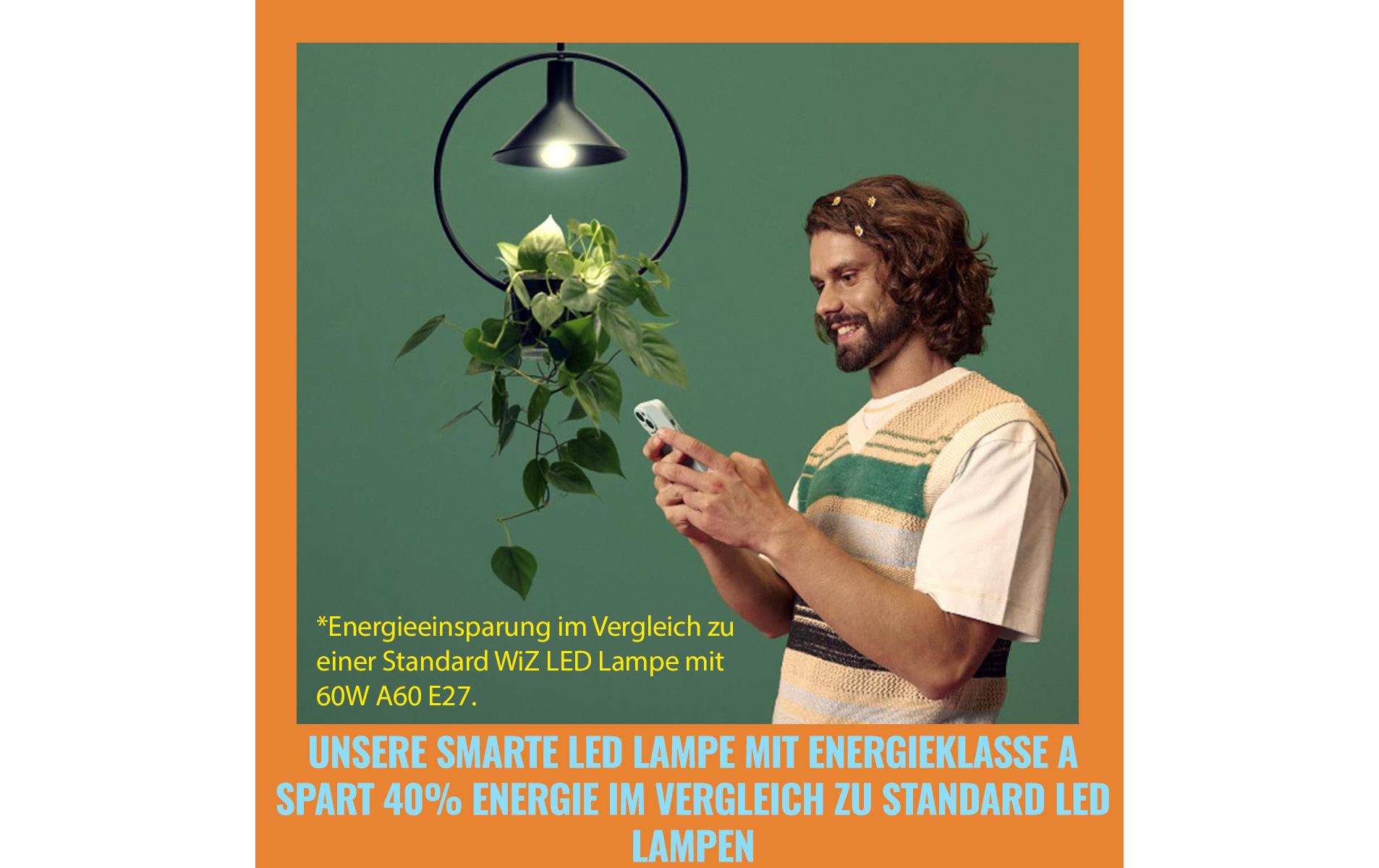 E27 Tunable White Ultra-Efficient Clear WiFiSmartes Leuchtmittel, steuerbar über Bluetooth, Matter, WLAN
